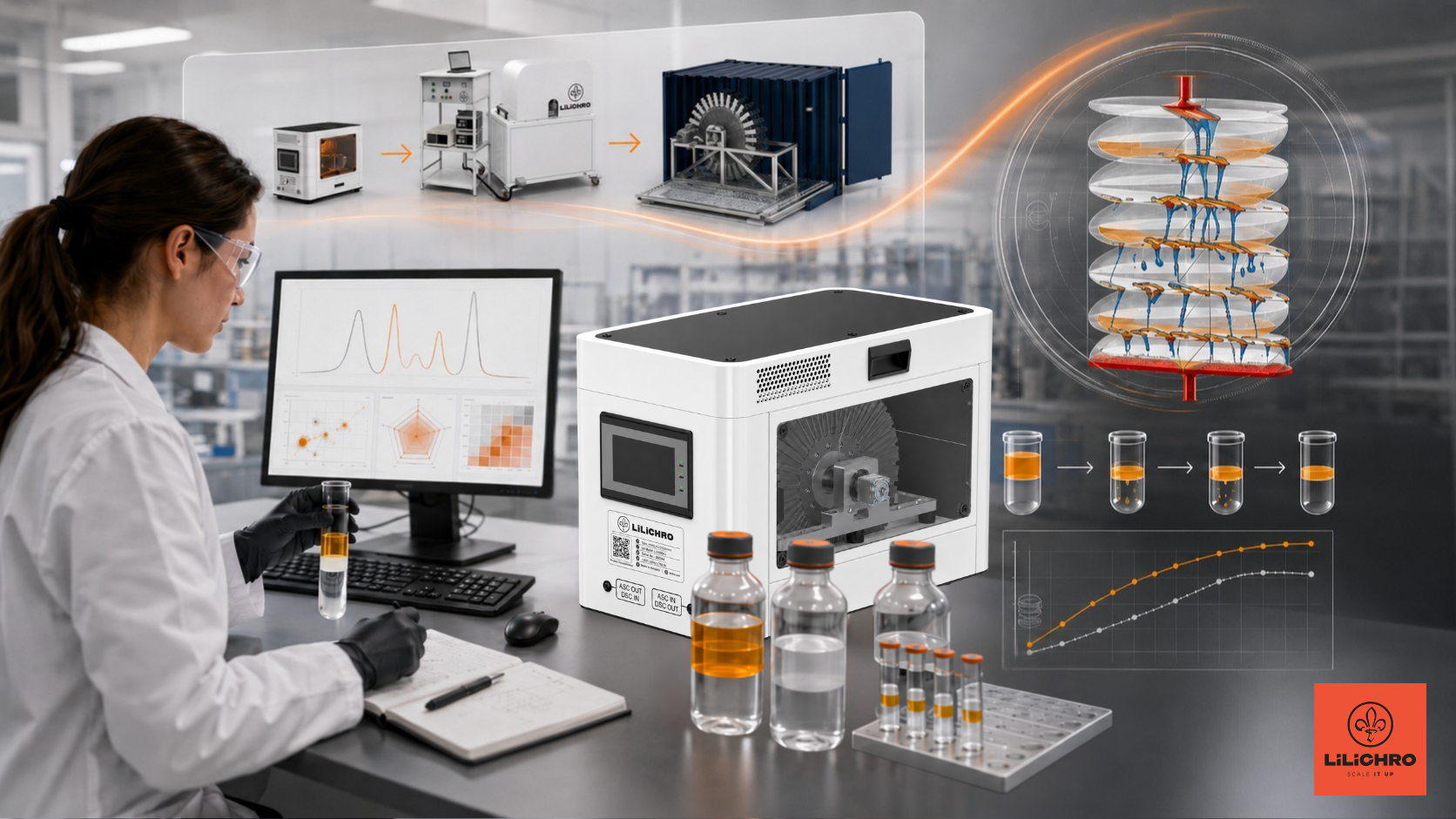 Method development made easy when scaling centrifugal partition chromatography