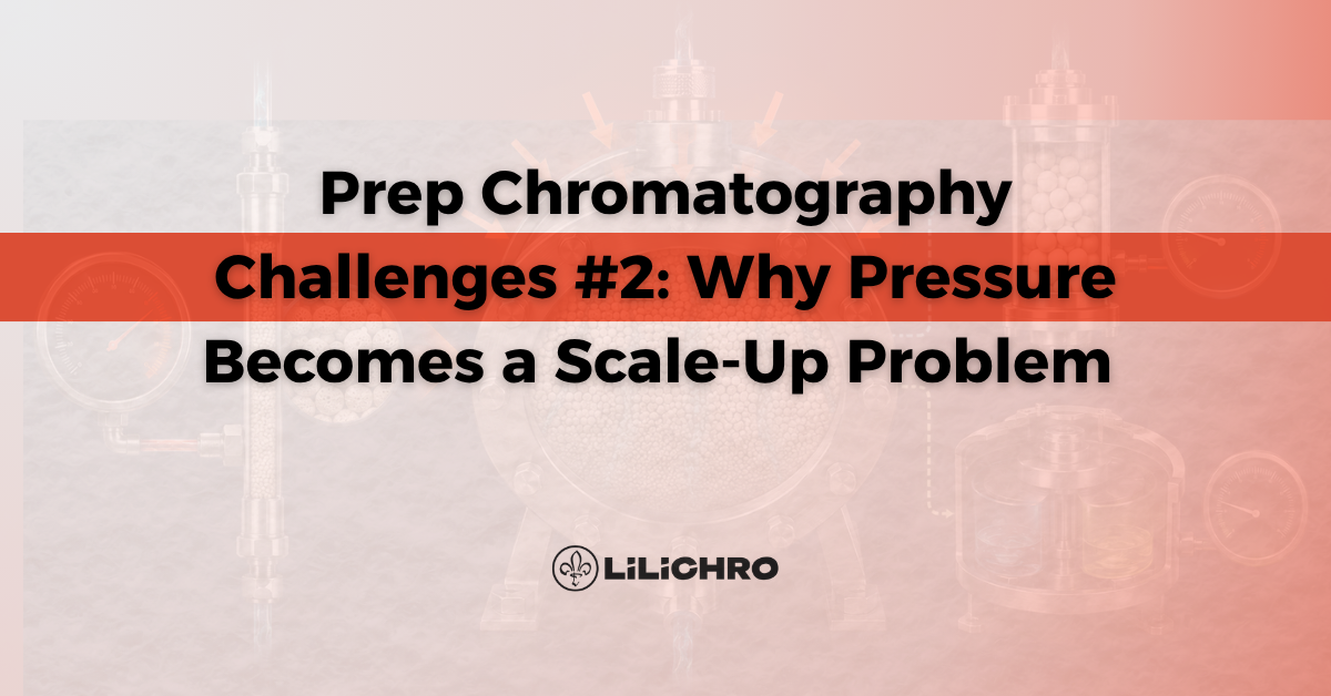 Preparative chromatography challenges: Pressure as a scale-up problem